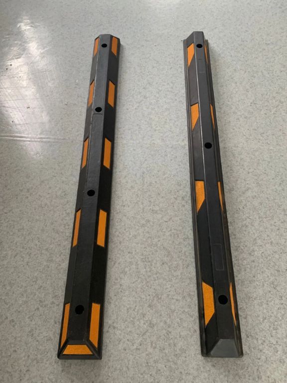 1,650mm length Wheel Stop Bars by Hiphen solutions