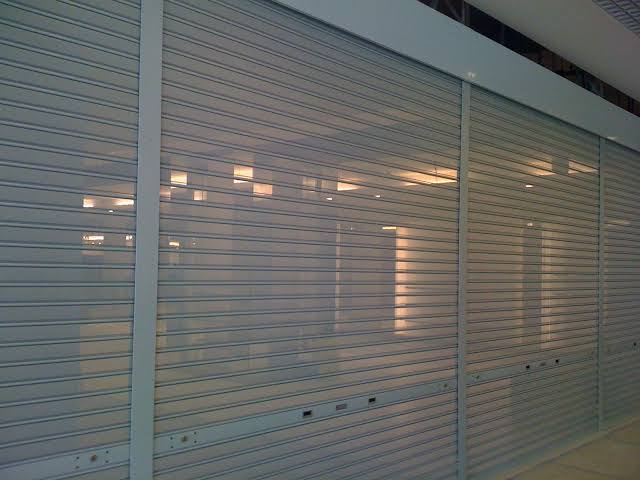 1500mm×2200mm Smart Perforated Security Door by Hiphen solutions