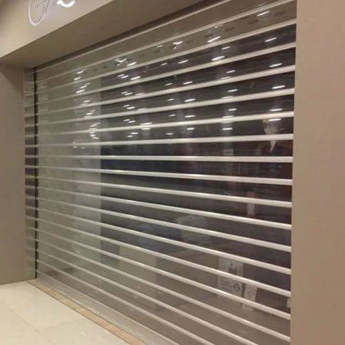 1500mm by 2200mm Motorized Ventilated Shutter Door by Hiphen solutions