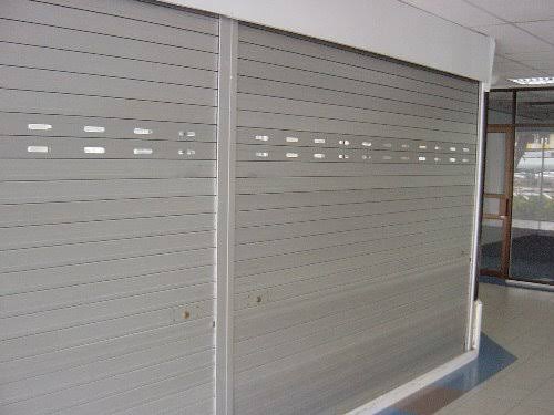 1500mm×2200mm Rolling Perforated Door with Hardware by Hiphen solutions