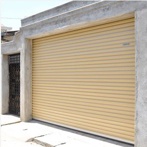 6000mm×3000mm Perforated Aluminum Roller Door with Motor Kit by Hiphen solutions