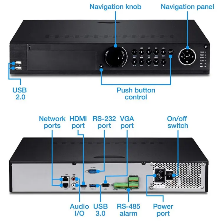 Portable Winposee 16CH DVR by Hiphen solutions