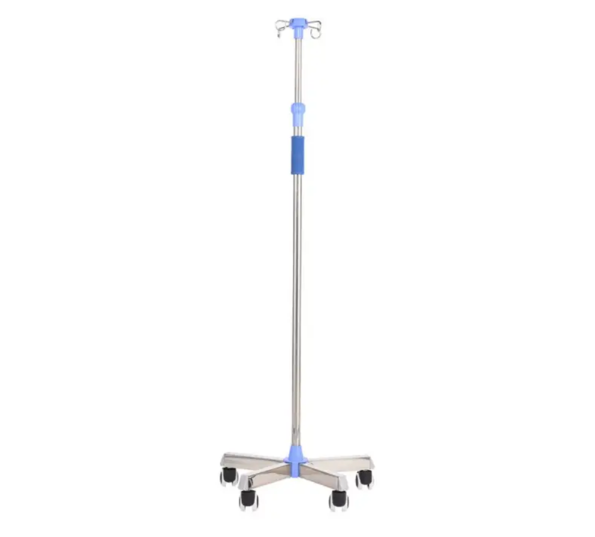 Portable iv pole for hospital bed by Scantrik medical supplies