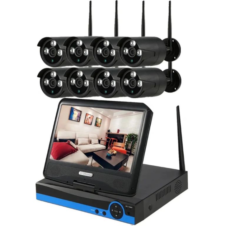 Home Security NVR Kit with 4 HD Cameras by Hiphen solutions