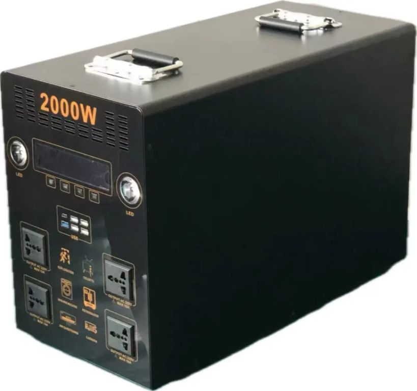 Alphar 2000-Watt Solar Rechargeable Generator by Hiphen solutions