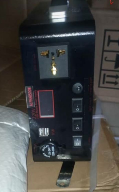 Alphar Solar-Powered Inverter Generator – 2000W by Hiphen solutions