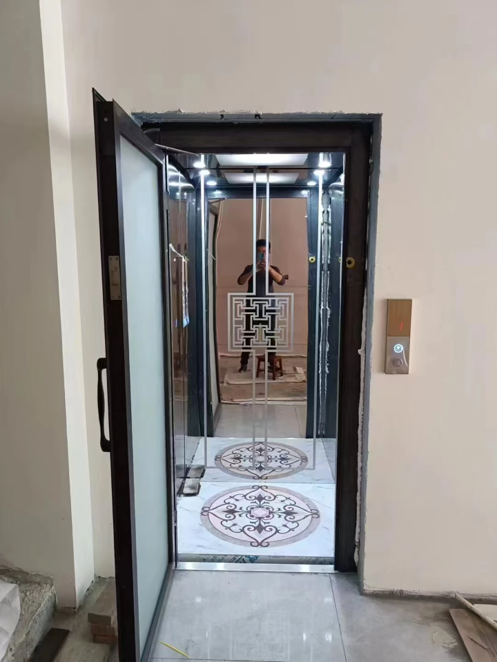 Private 2-Floor Elevator with Dual Capacity by Home lift elevator