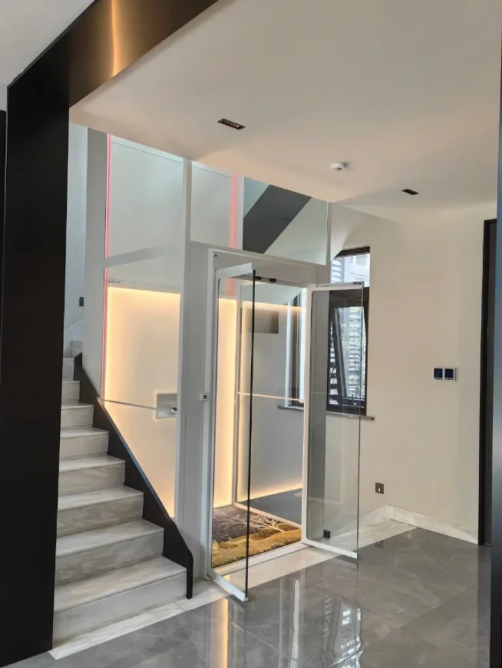 Residential 4-Level Dual Passenger Lift by Home lift elevator