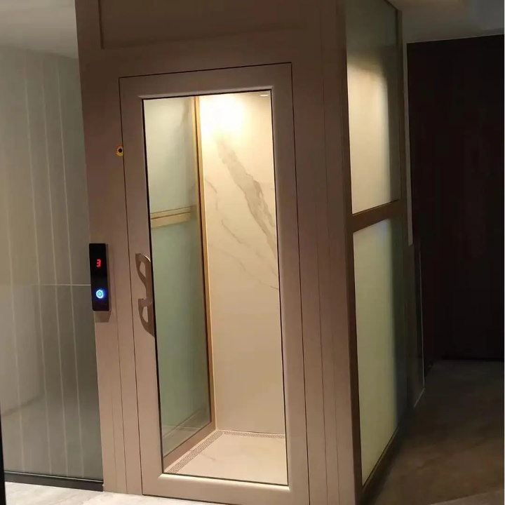 Two-Rider 4-Stop Home Elevator System by Home lift elevator