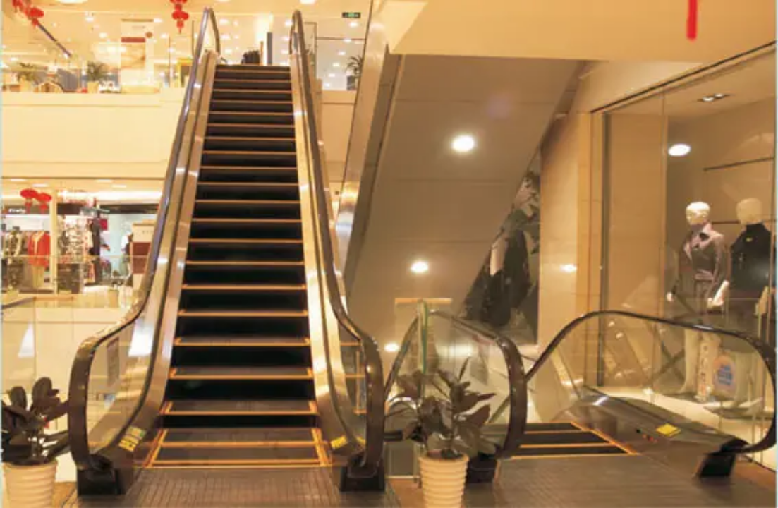30° Tilted Shopping Centre Escalator by Home lift elevator
