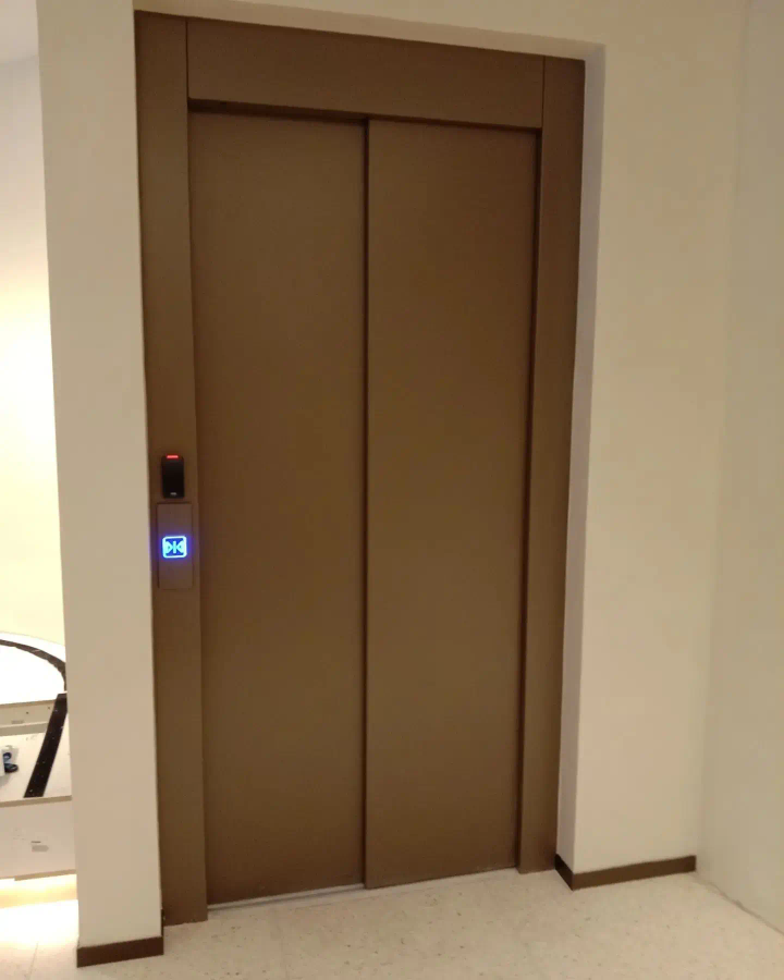 Five-Stop Stainless Steel People Elevator by Home lift elevator