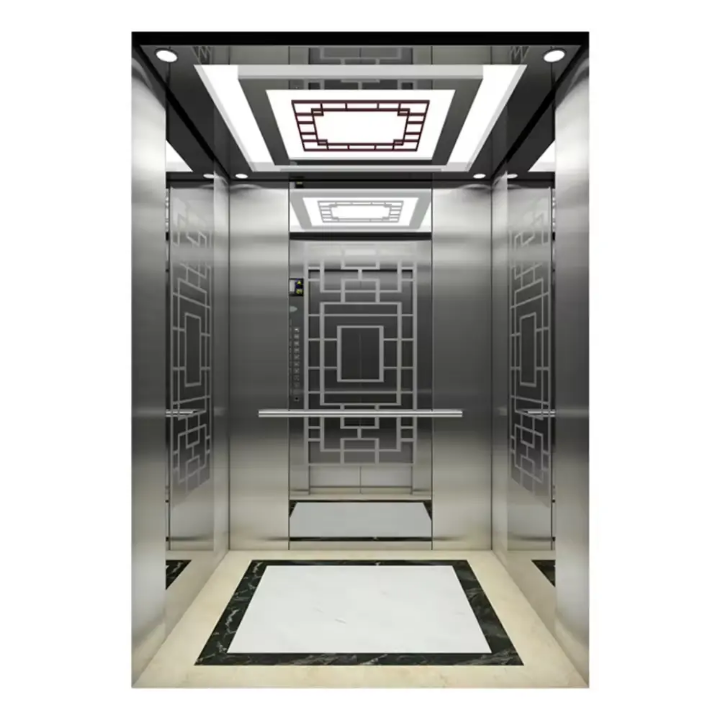 Multi-Level 5-Stop 8-Person Lift System by Home lift elevator