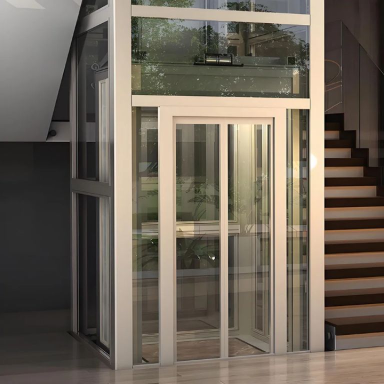 450kg Capacity Elevator with Three-Stop Configuration by Home lift elevator