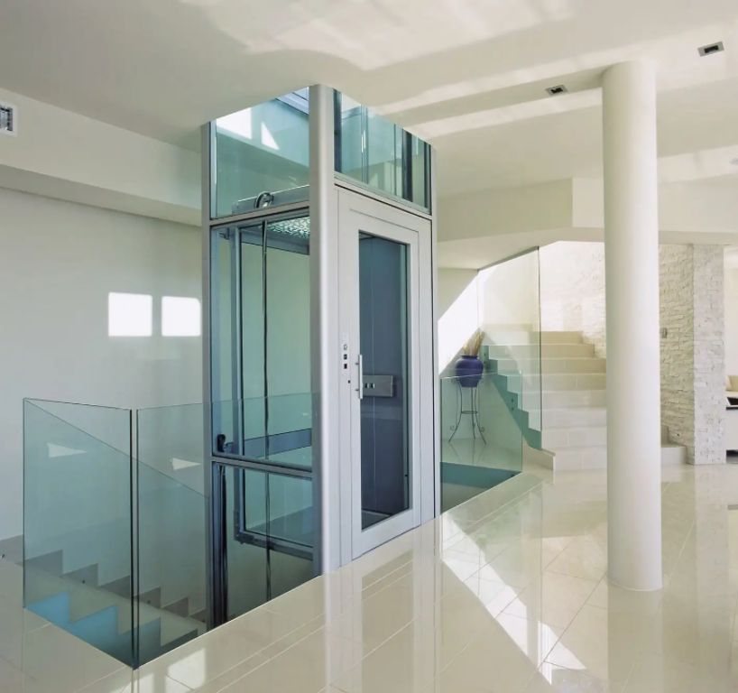 2-Seater Residential Vertical Lift by Home lift elevator