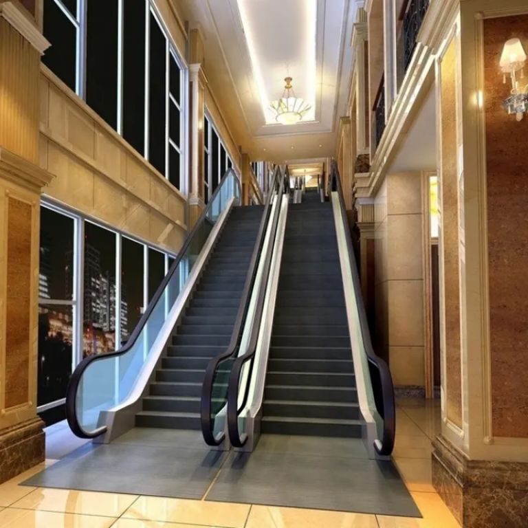 Inclined Moving Walk by Home lift elevator