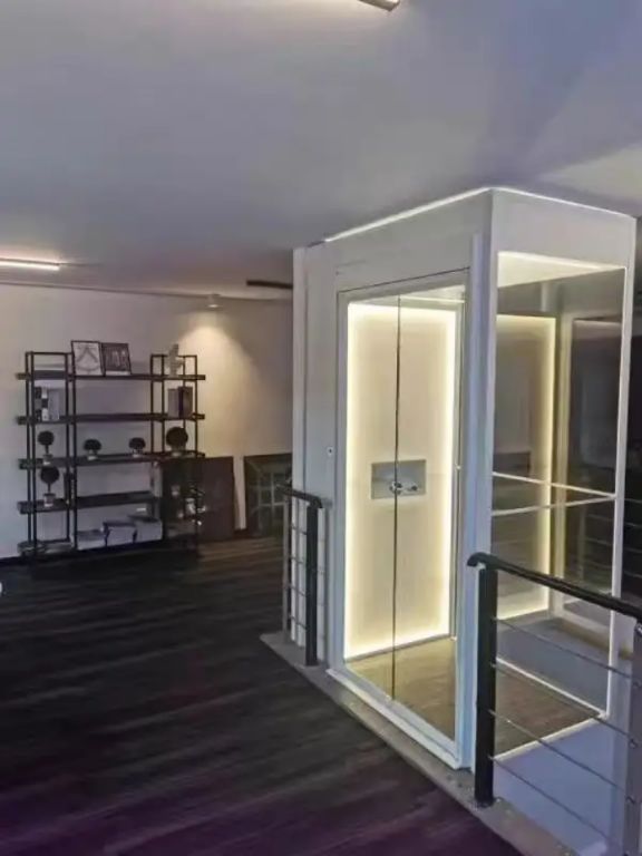 Four-Level Low-Pit Hydraulic Lift by Home lift elevator