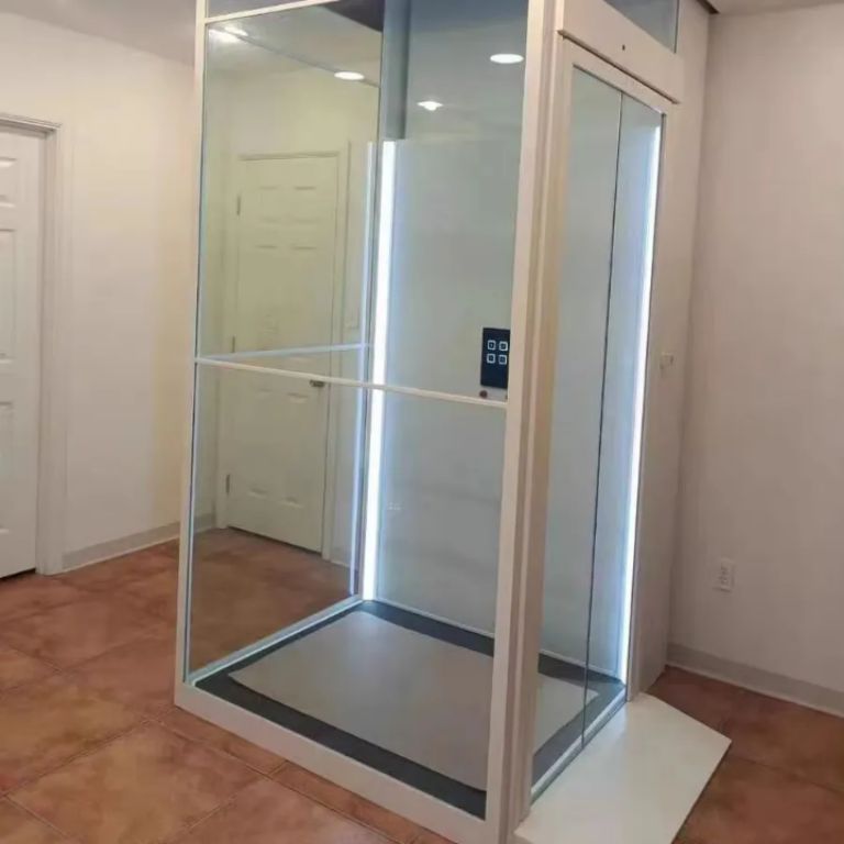4-Stop Hydraulic Home Elevator Lift by Home lift elevator