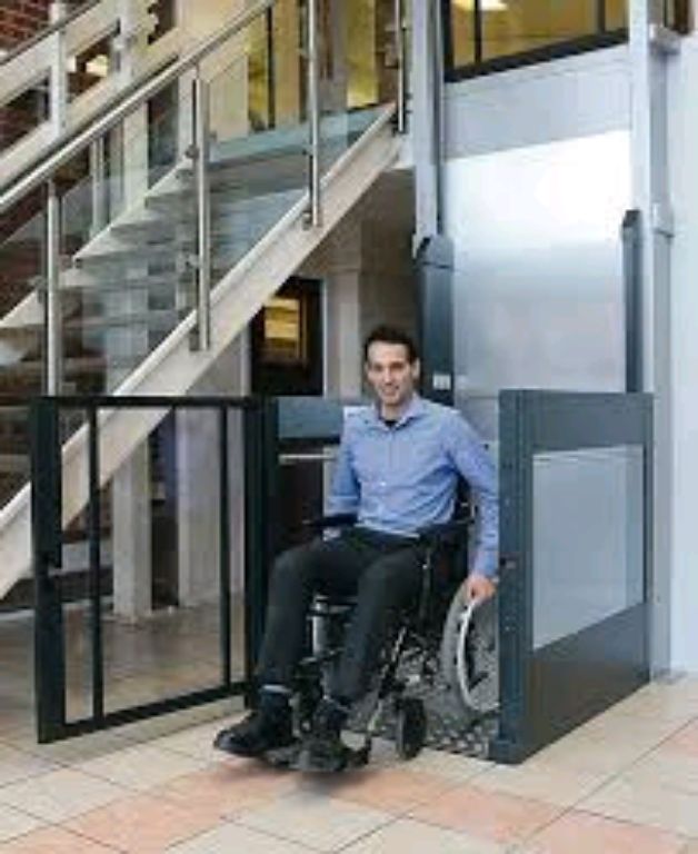 Foldable Wheelchair Lift by Home lift elevator