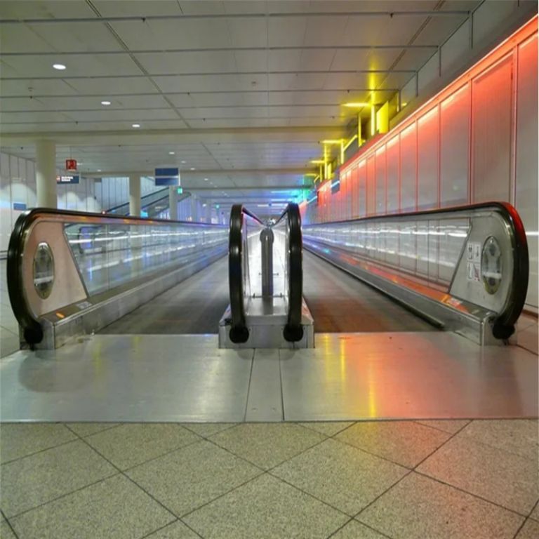 Pedestrian Moving System by Home lift elevator