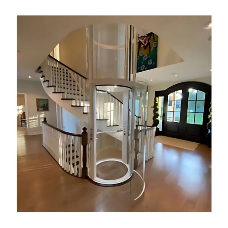 Three-Level Glass Home Lift System by Home lift elevator