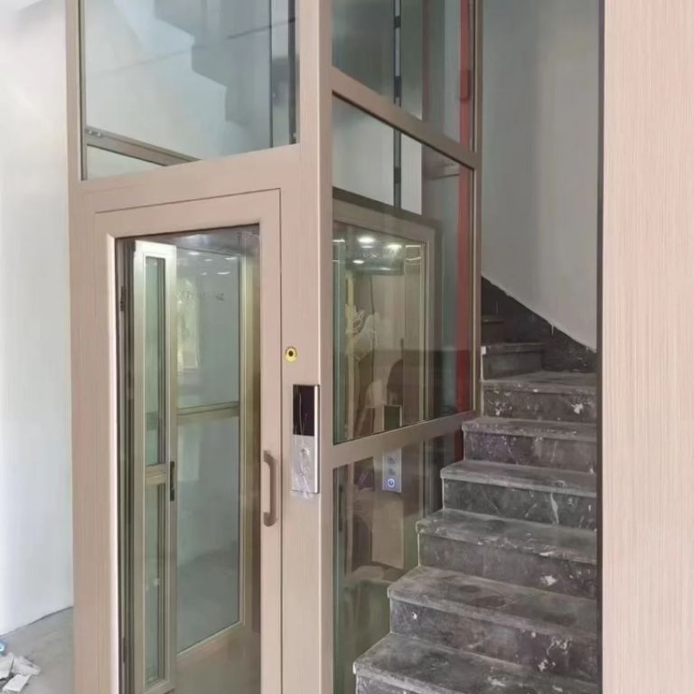 3-Stop Observation Capsule for Residences by Home lift elevator