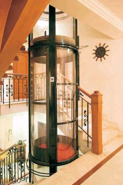 Private Capsule Lift for Three-Story Homes by Home lift elevator