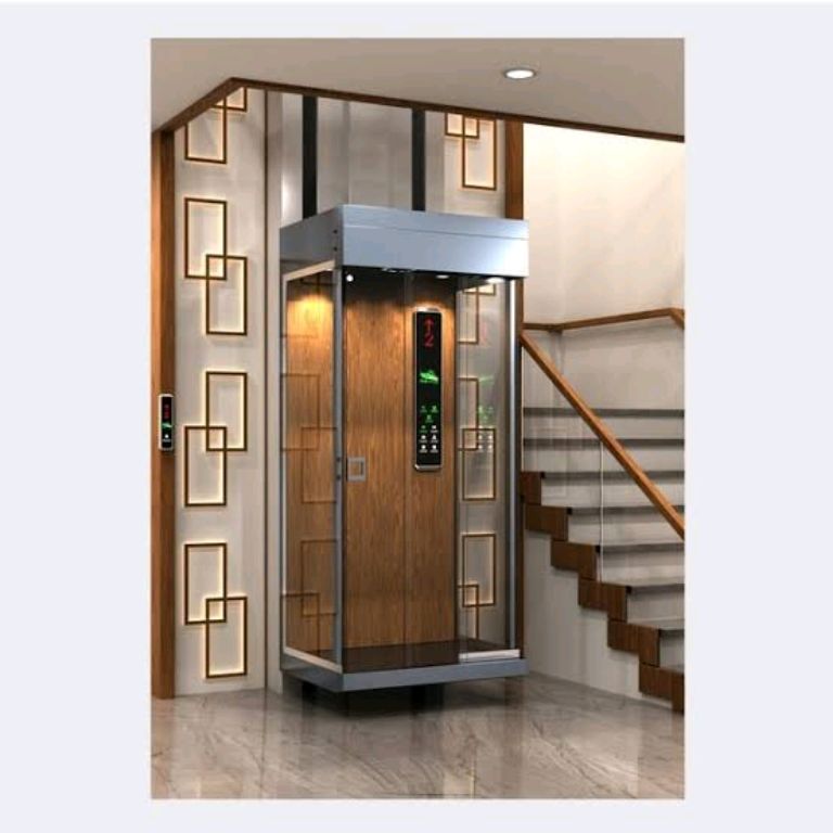 Dual-Stop Vacuum Capsule Elevator by Home lift elevator