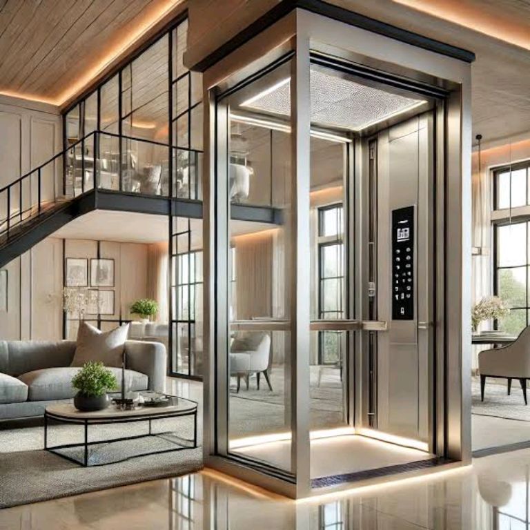 Vacuum Home Lift with 2 Stops by Home lift elevator