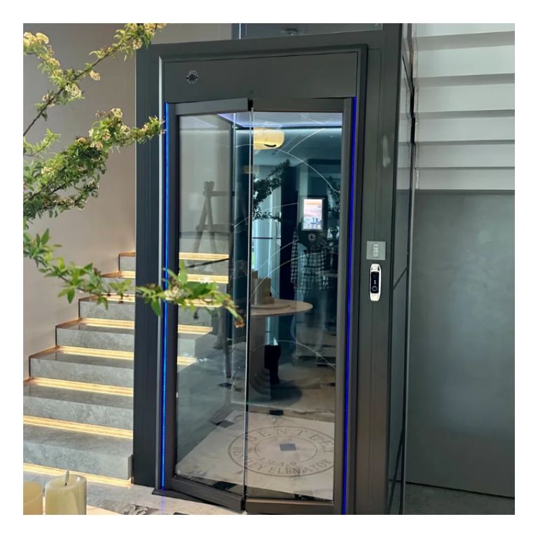 Two-Level Suction-Driven Elevator by Home lift elevator