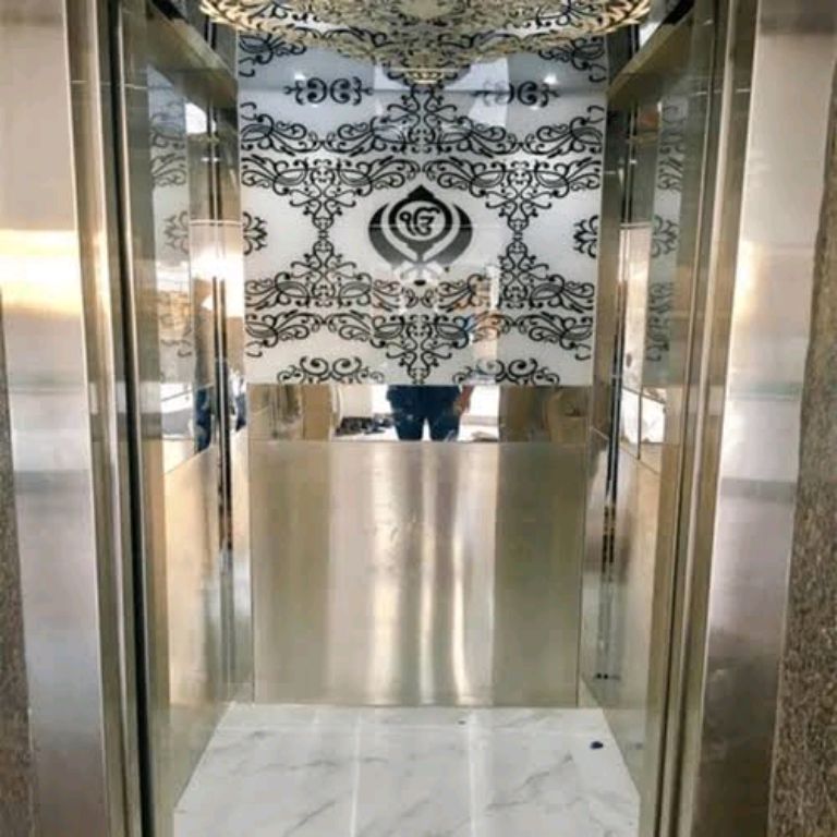 Stainless Steel 7-Level Elevator System by Home lift elevator
