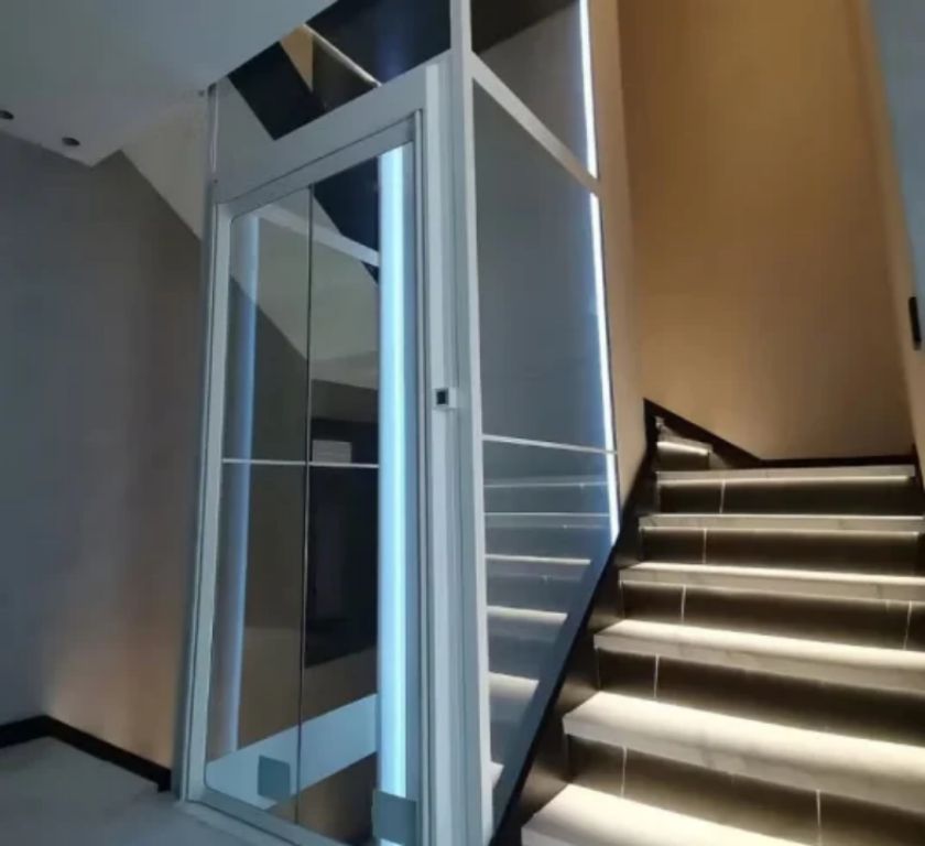 Gearless Vertical Lift for Homes by Home lift elevator