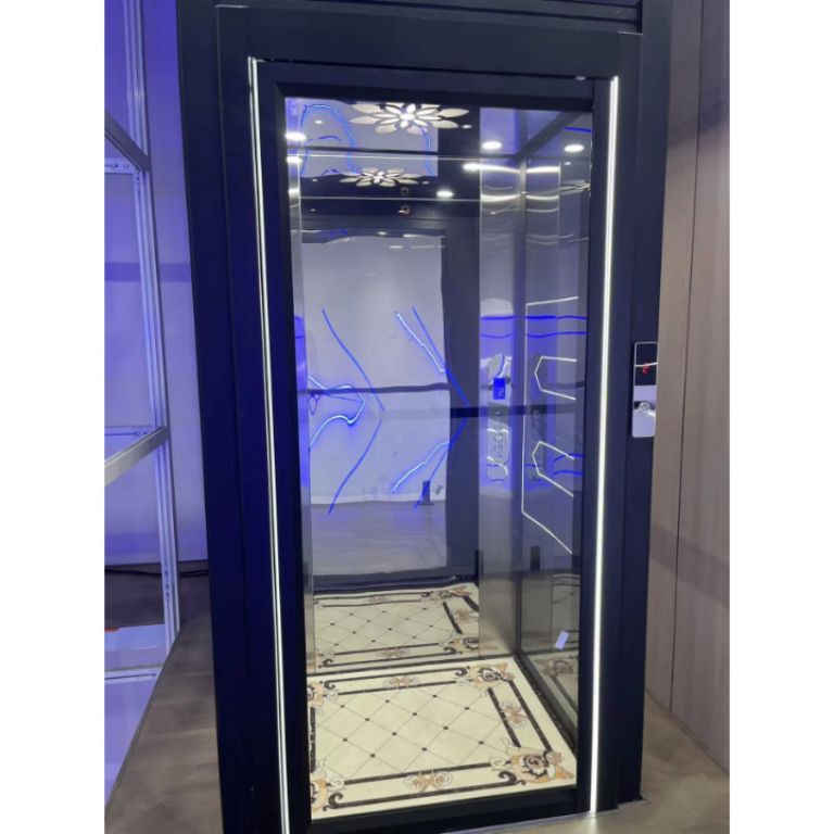 House Elevator with Hydraulic Gearless Drive by Home lift elevator