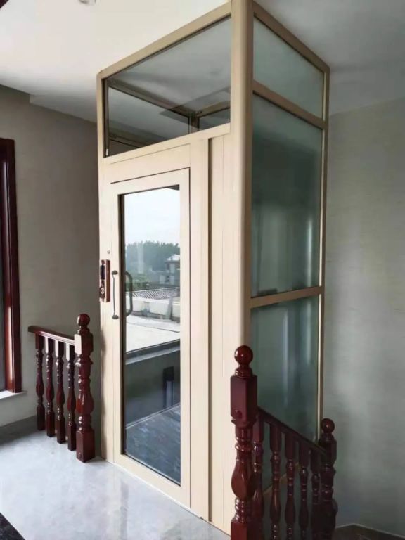 Residential 4-Stop Hydraulic Lift System by Home lift elevator