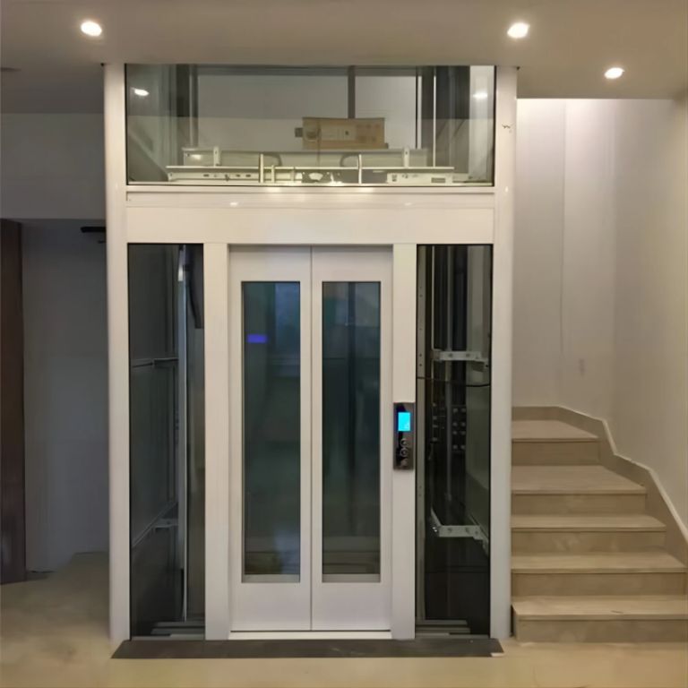 3-Level Enclosed Elevator for 8 Users by Home lift elevator
