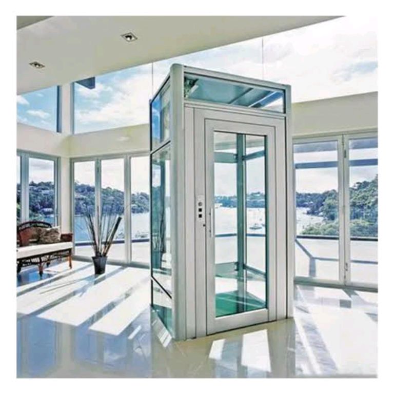 Gearless Compact Home Elevator by Home lift elevator