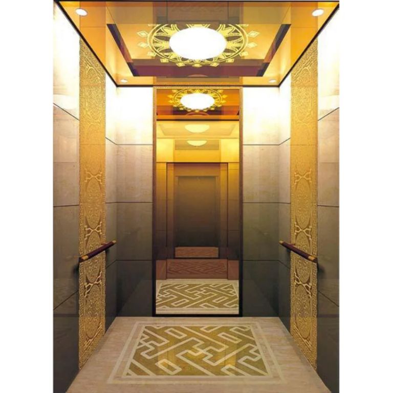 3-Level Stainless Steel Passenger Hoist by Home lift elevator