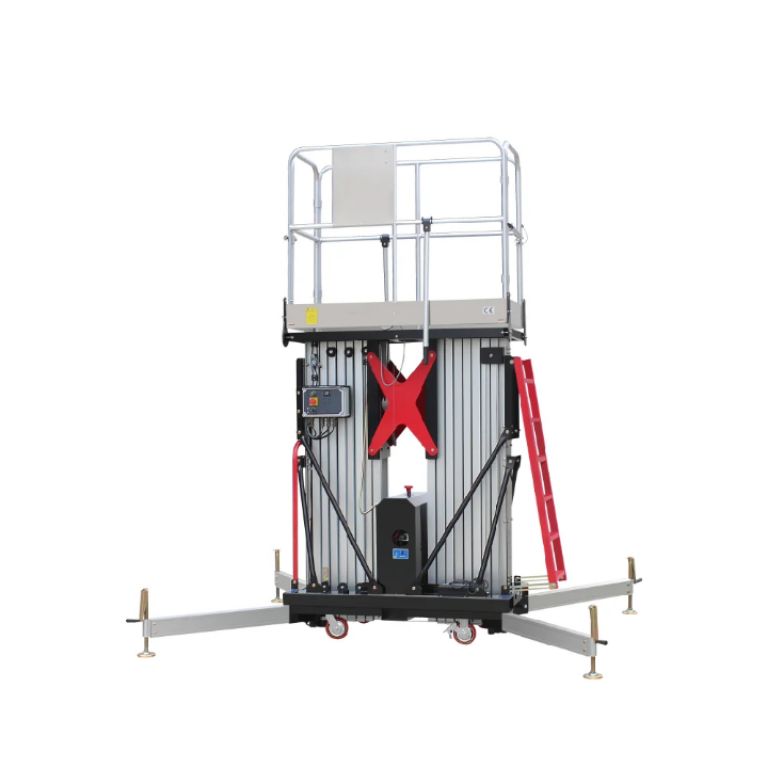 Double Mast Hydraulic Platform by Home lift elevator
