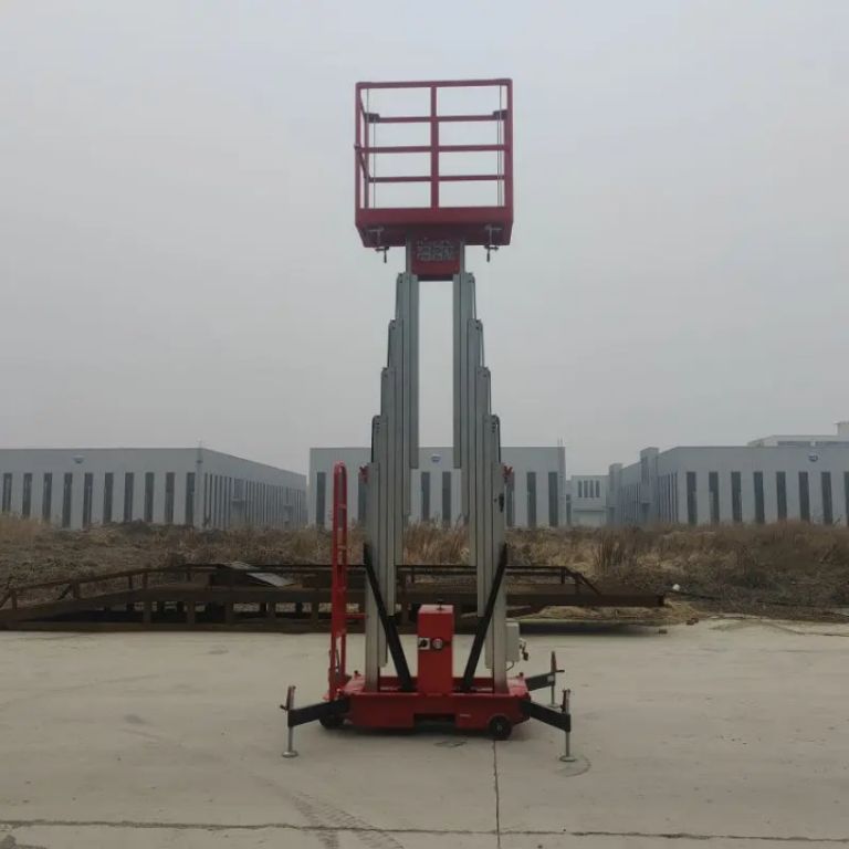Dual Mast Man Lift by Home lift elevator