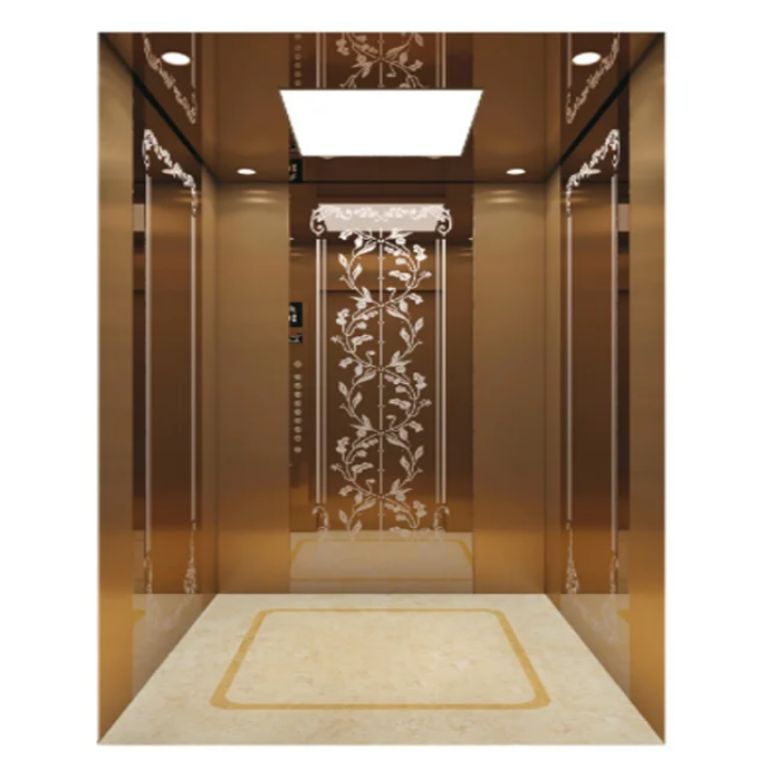 8-Person Lift System for Four Floors by Home lift elevator