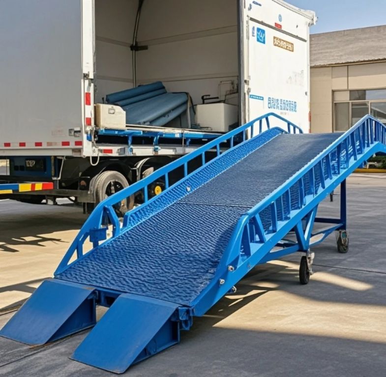 Cargo Transfer Ramp System by Home lift elevator