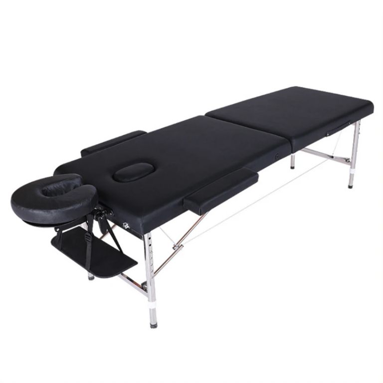 Portable Massage Bed Black by Scantrik