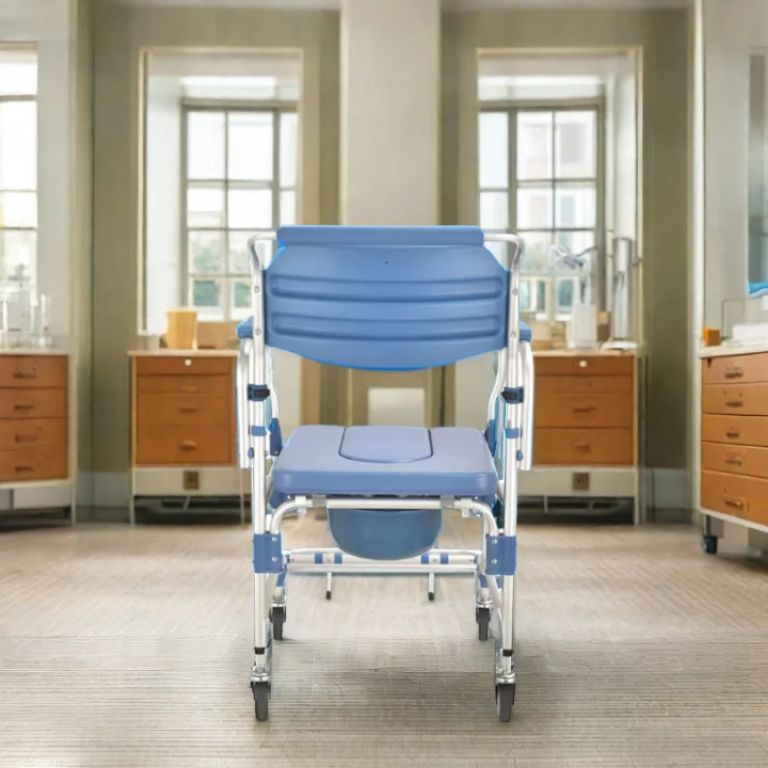 commode chair base with wheels by Scantrik