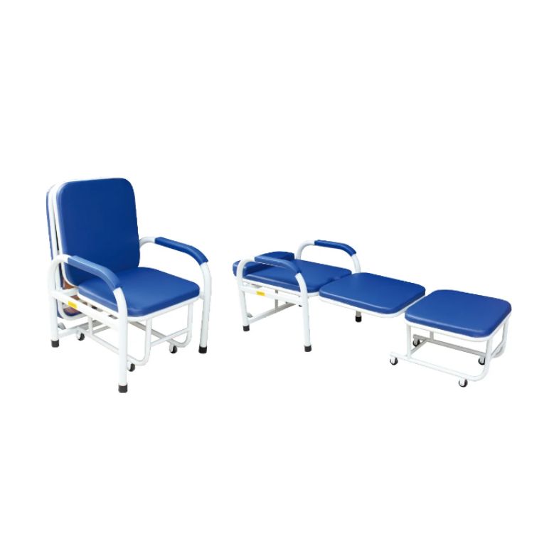 Foldable chair bed for caregivers by Scantrik