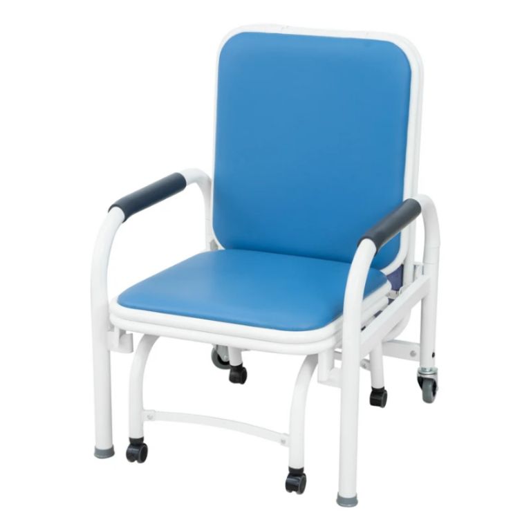 Chair bed for hospital visitors by Scantrik