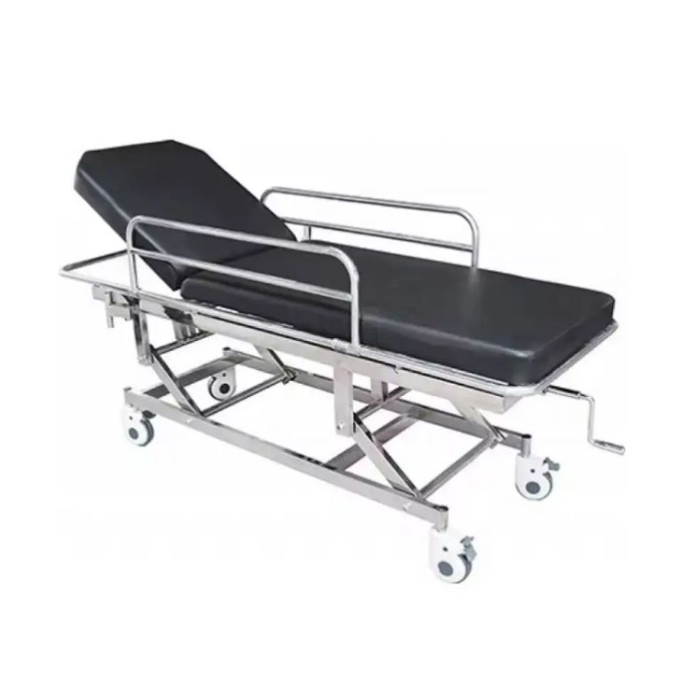 patient transfer stretcher to bed by Scantrik