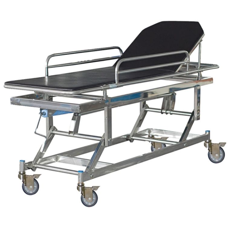 patient transfer stretcher with weighing scale by Scantrik