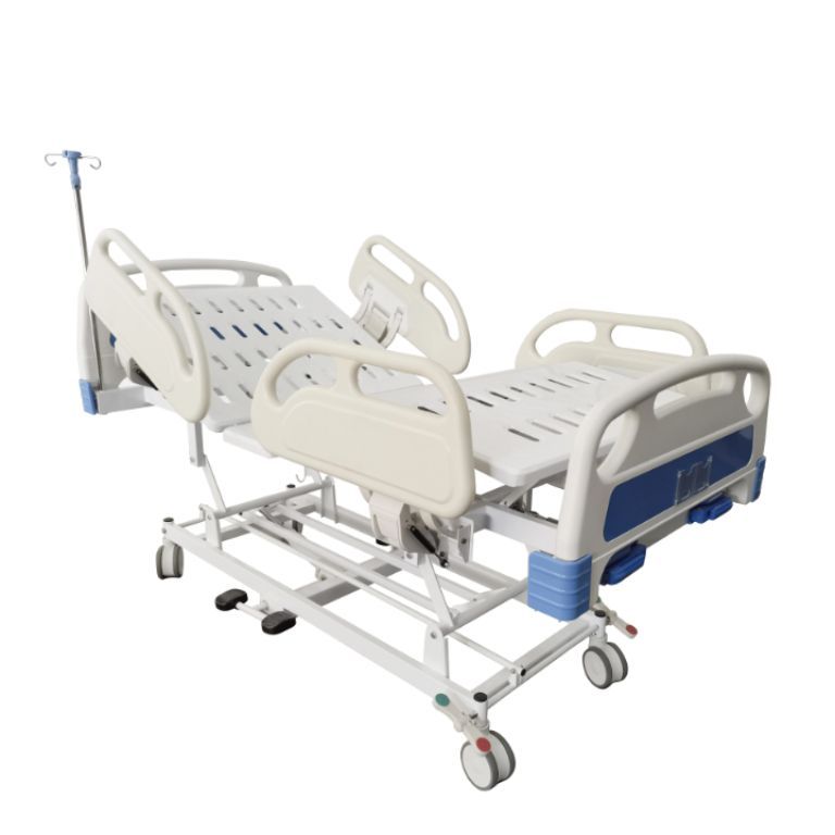 single crank manual hospital bed by Scantrik