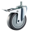 Hospital bed caster wheels 4inch