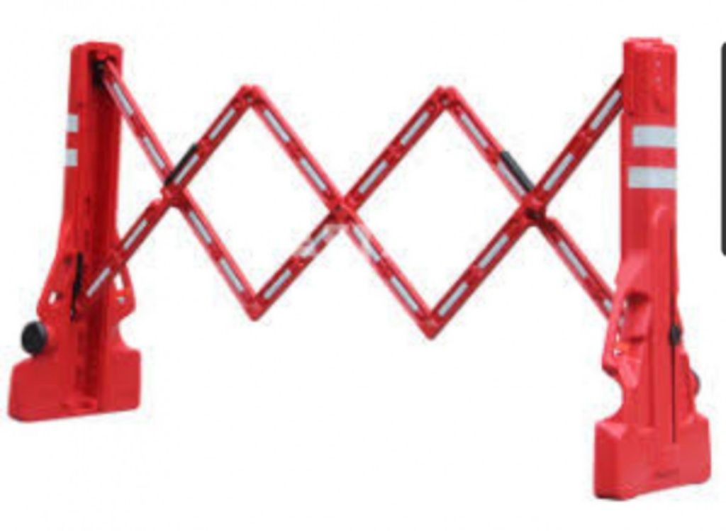Expandable Plastic Barcode Fence Price in Nigeria by Hiphen