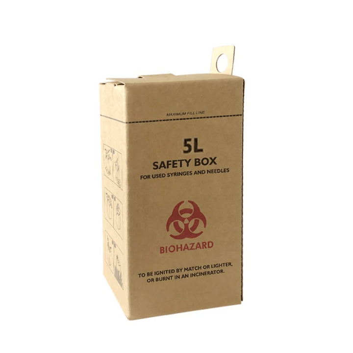 5L Biohazard Safety Box Wholesale in Nigeria by Scantrik